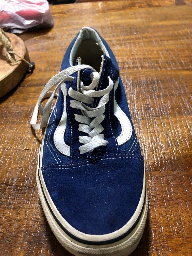 Blue vans store size 9