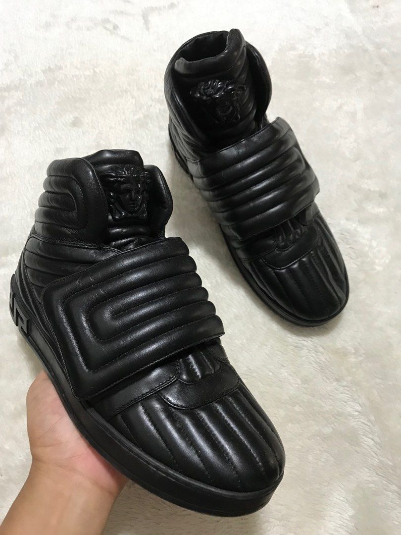 Versace sale quilted sneakers