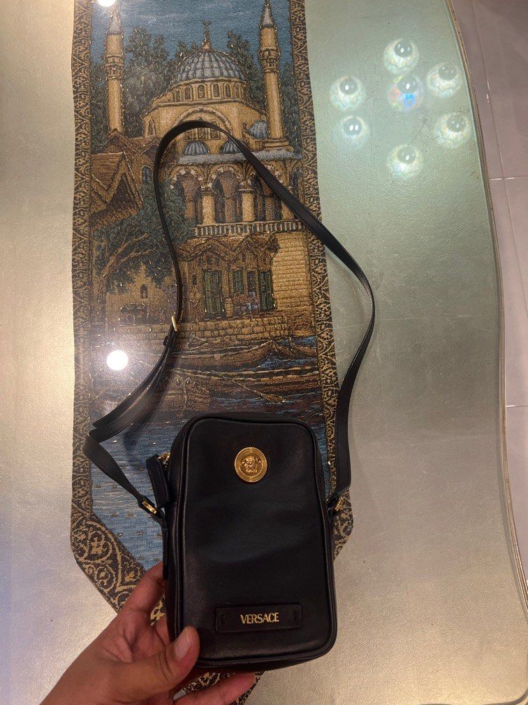 Versace small crossbody bag store