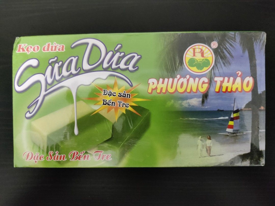 Vietnamese milk pandan coconut candy 350g on Carousell