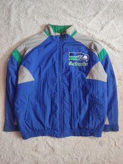 Vintage 80s Starter Seattle Seahawks Jacket Mens L NFL Football