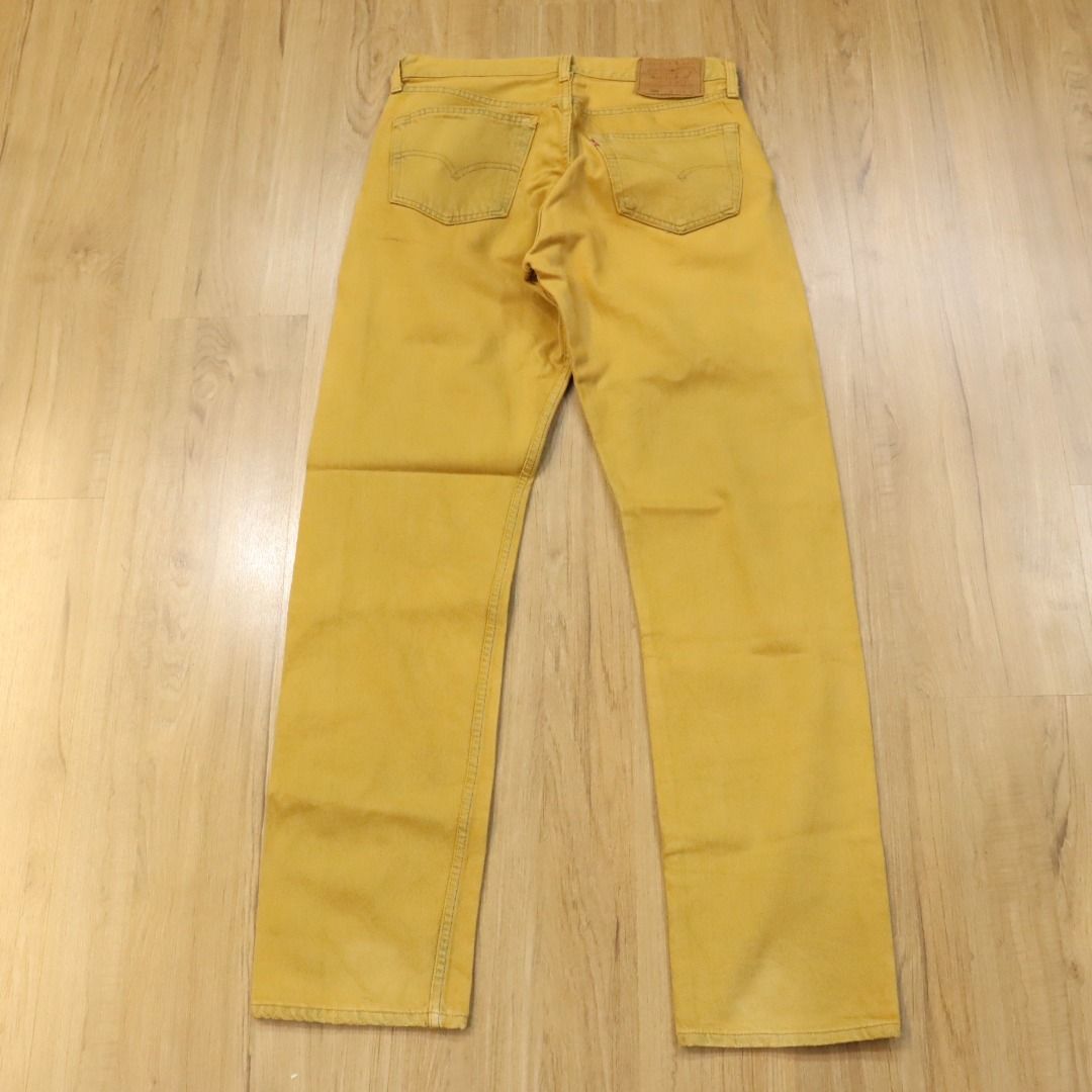 Levis mustard jeans discount