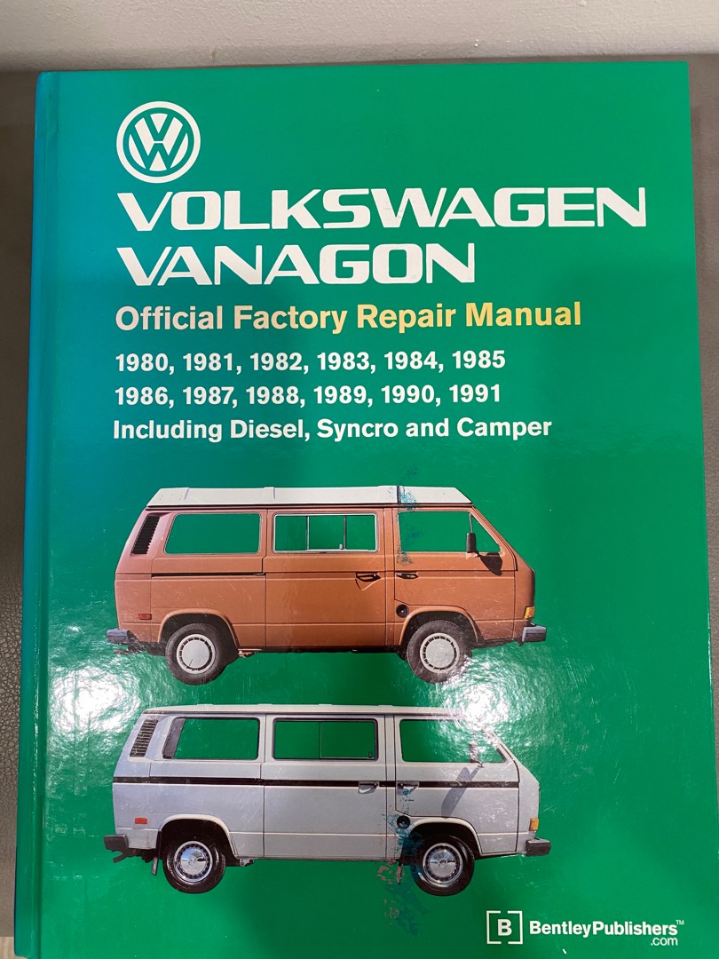 Volkswagen Vanagon Factory Manual, Car Accessories, Accessories on