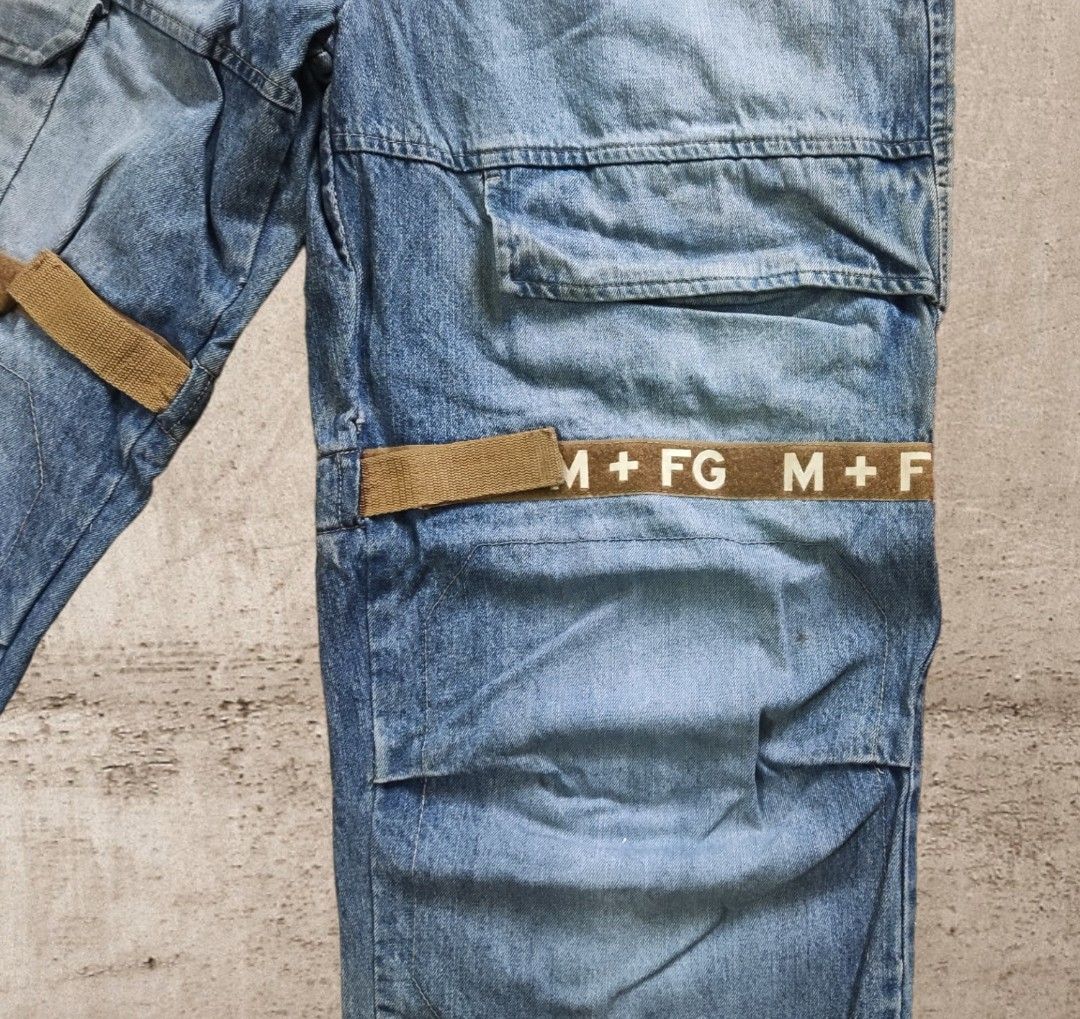 Vtg Marithe Francois Girbaud cargi denim jeans Men s Fashion
