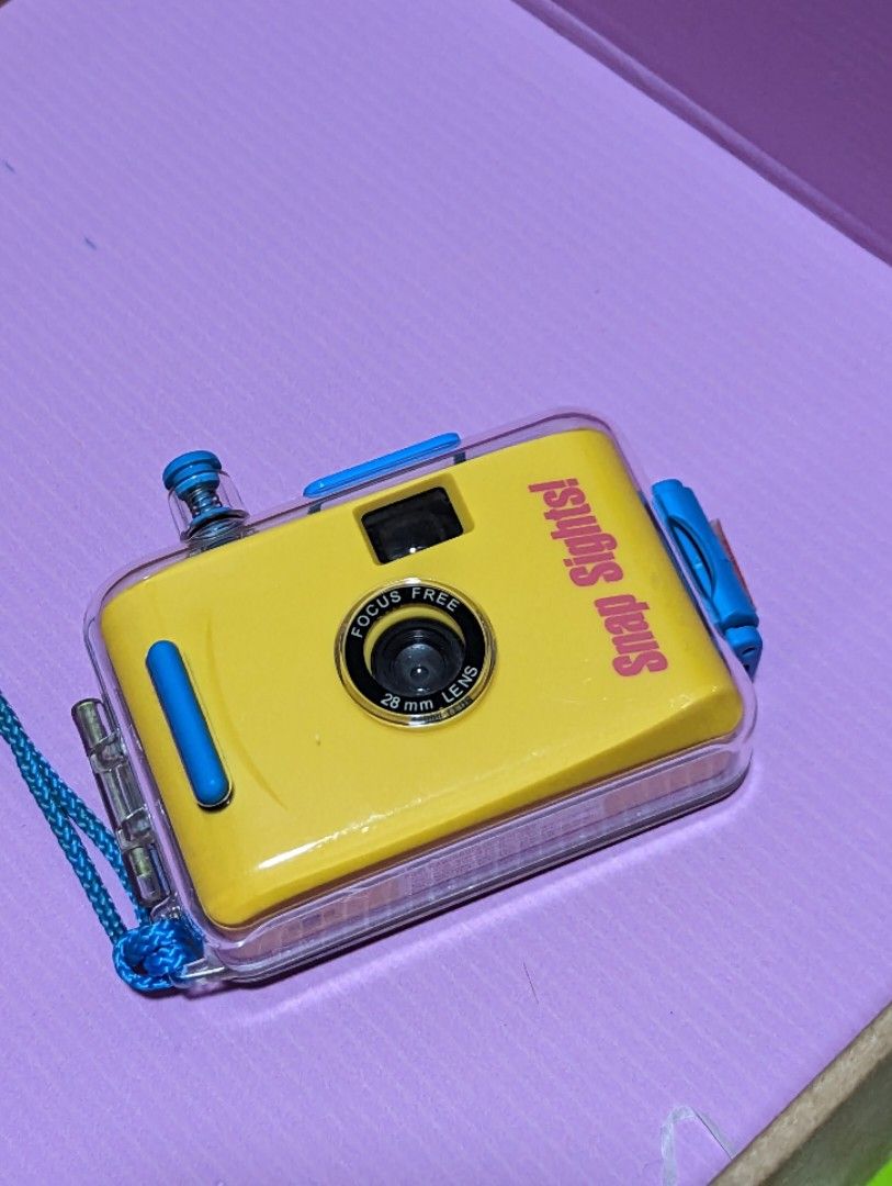 Waterproof film camera, Photography, Cameras on Carousell