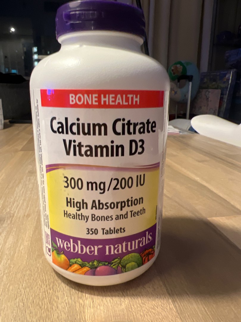 ber Naturals Calcium Citrate, Health & Nutrition, Health Supplements