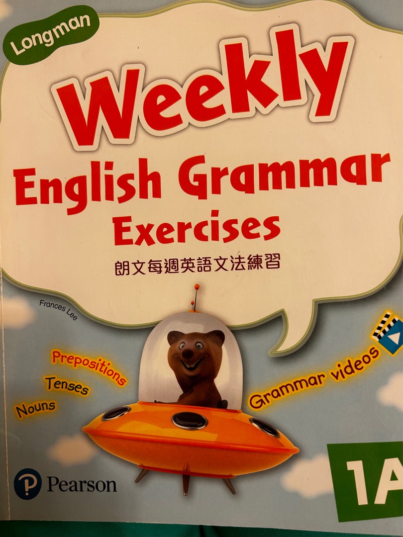 weekly-english-grammar-exercise-1a
