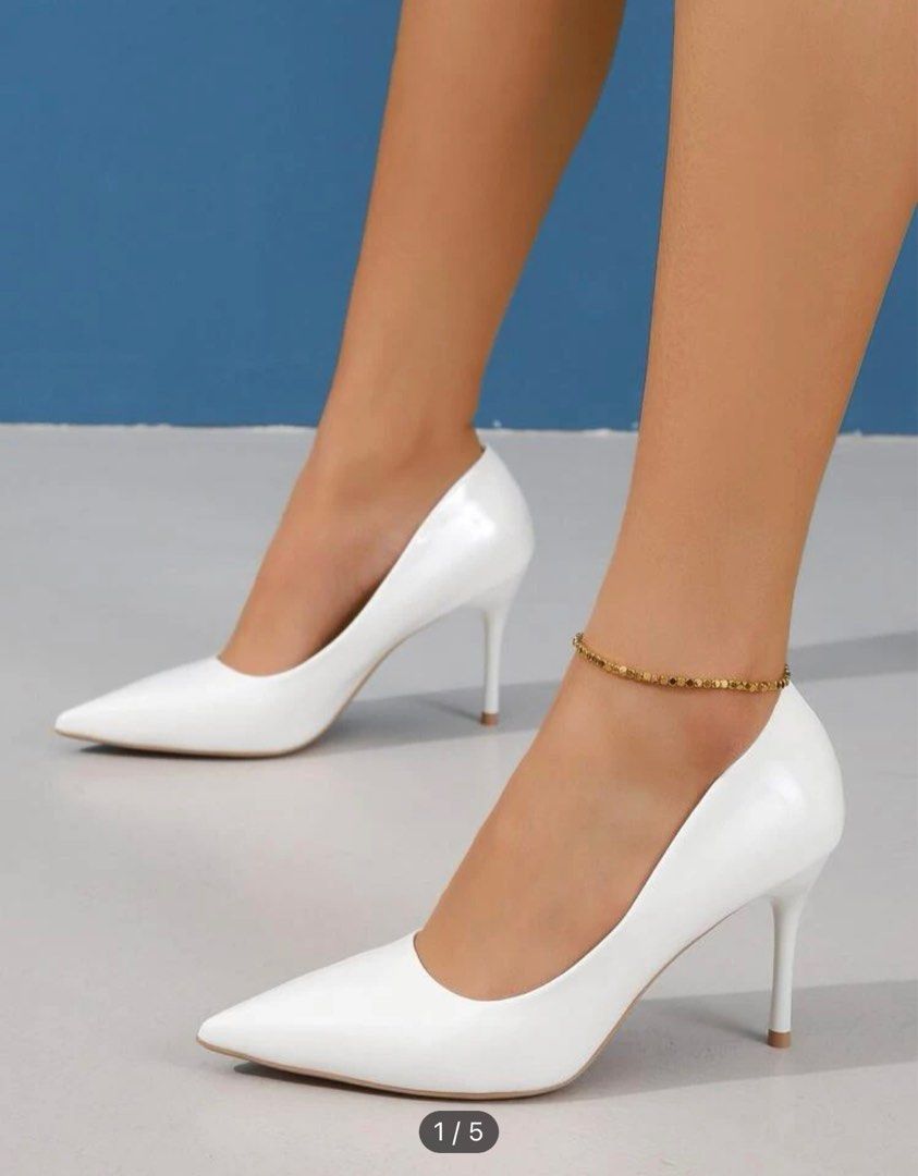 White high heels near me sale