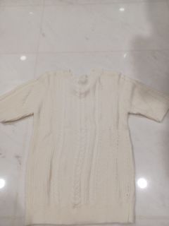 White Knit top