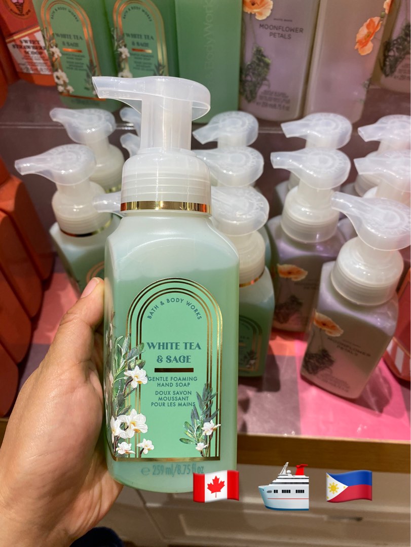 White Tea and Sage Gentle Foaming Hand soap on Carousell