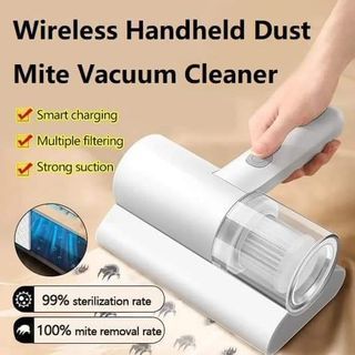 Wireless dust mite vacuum cleaner