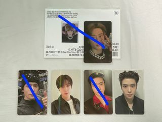 [WTS]  NCT 127 JUNGWOO PHOTOCARDS PCS CLEARANCE