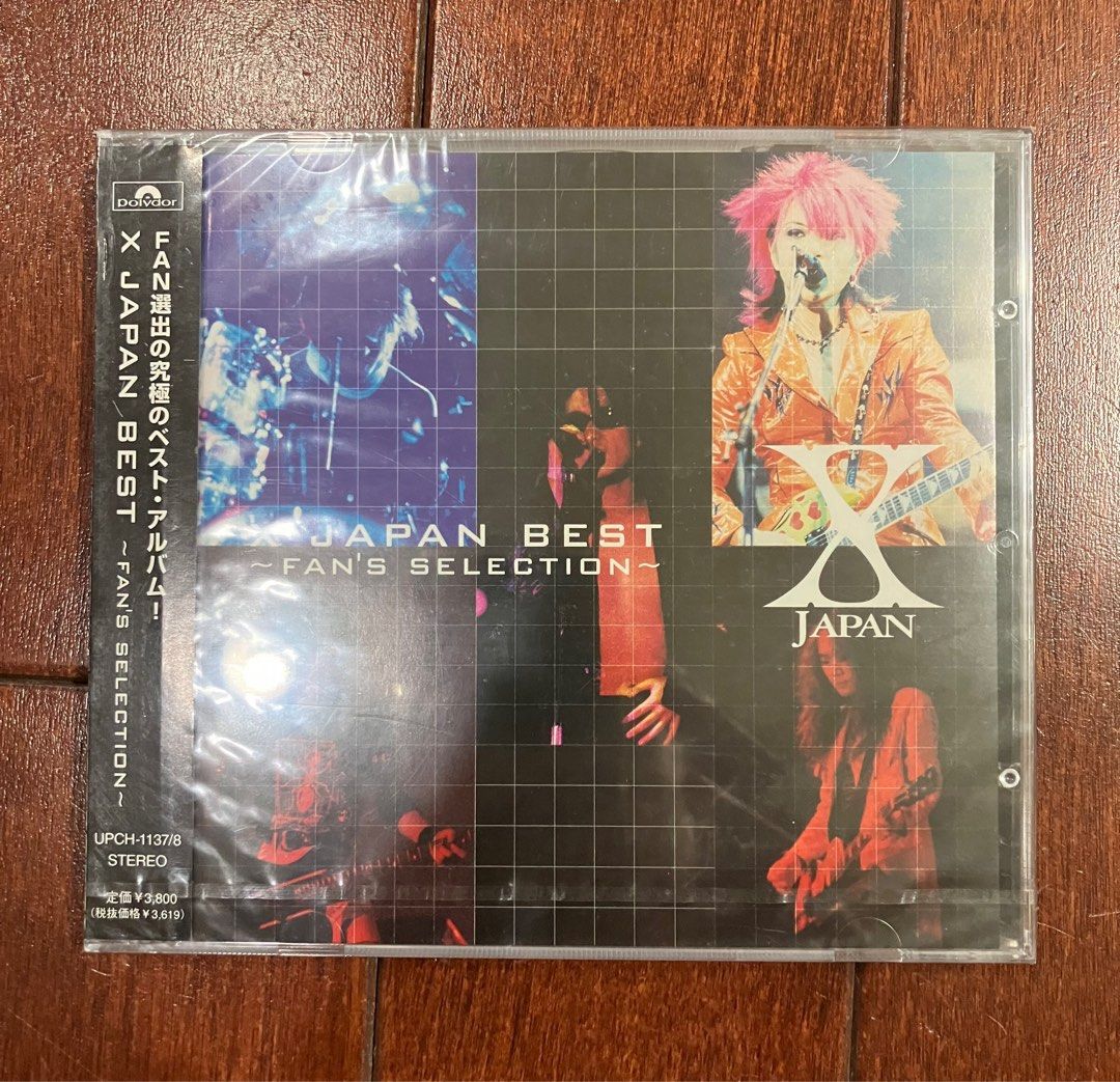 X JAPAN/BEST~FAN’S SELECTION (日盤全新未拆）