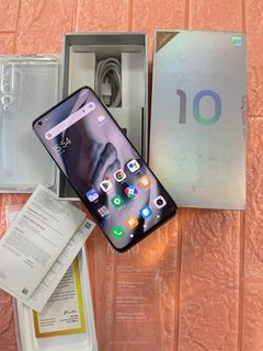 Xiaomi Mi 10 5G 8/256GB Fullset 1 Sim Garansi Resmi Mulus