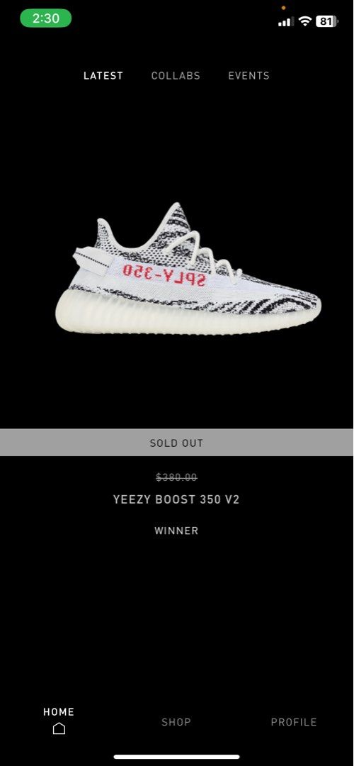 Yeezy zebra black best sale friday
