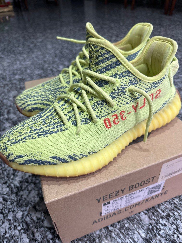 Electric yellow yeezy 2025