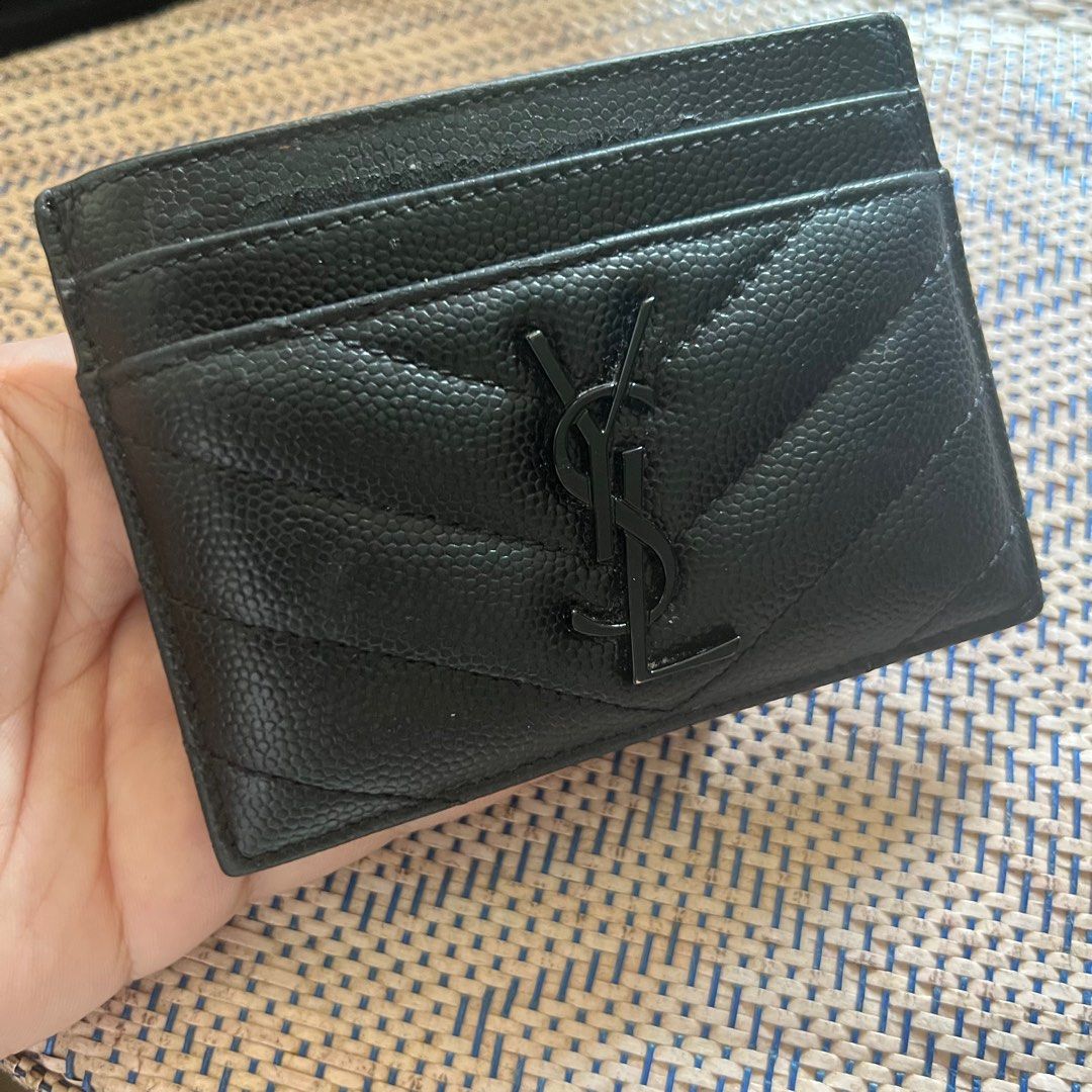 YSL Card Holder on Carousell