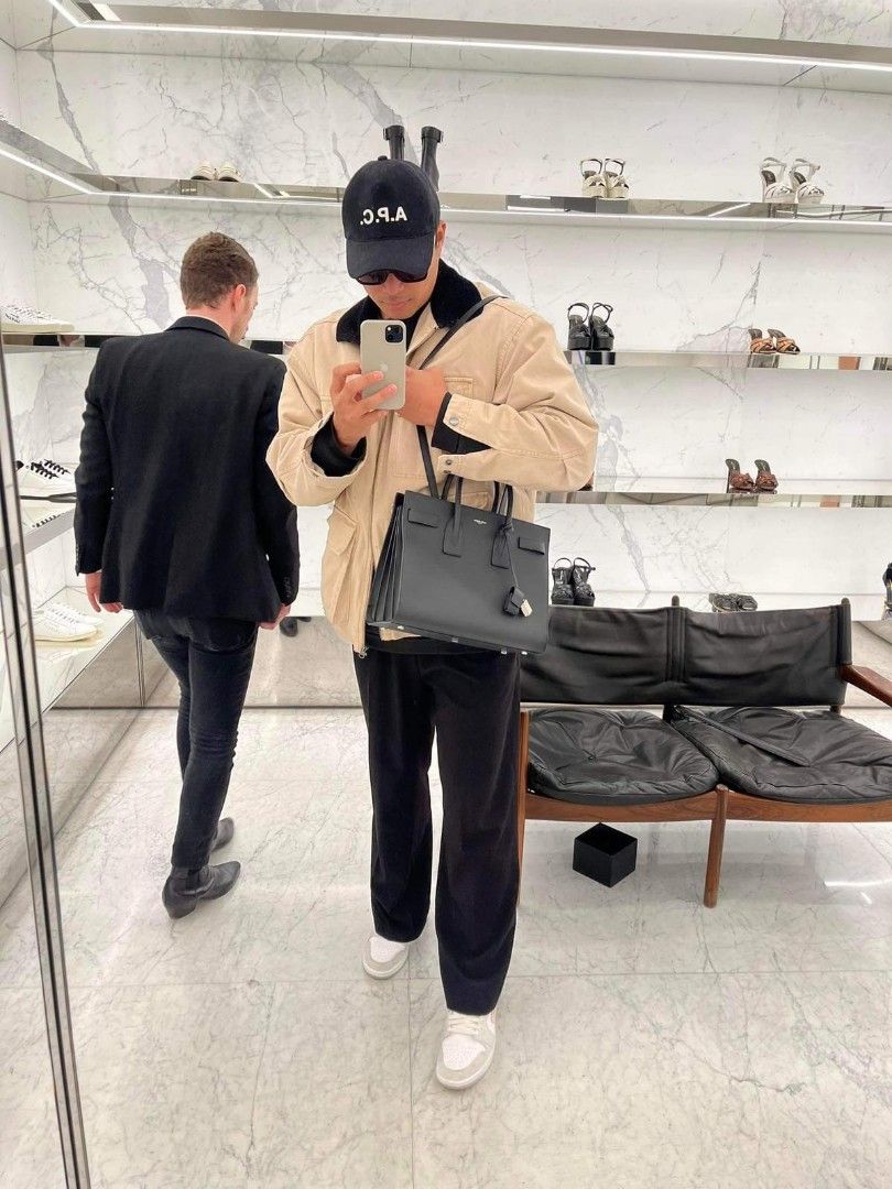 Jungkook ysl 2025 bag