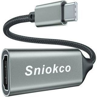 [1184B] SNIOKCO USB C to HDMI Adapter, Type-C (Thunderbolt 3 Compatible) to HDMI Adapter 4K@60Hz for PC Computer TV Display, 4K Resolution