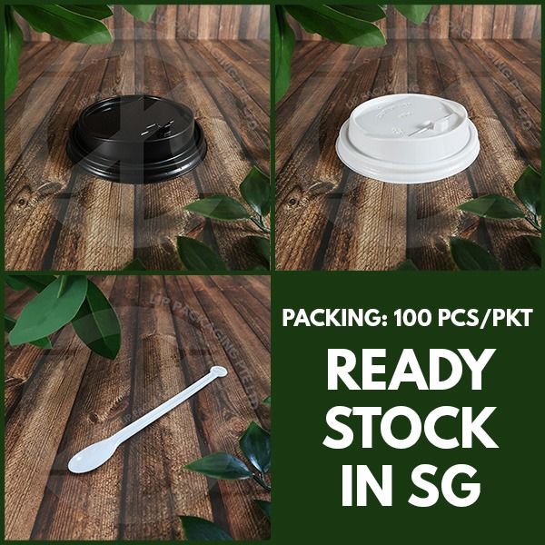 12oz Paper Cup / Pop Out Lid / Plastic Stirrer / Wooden Stirrer ...