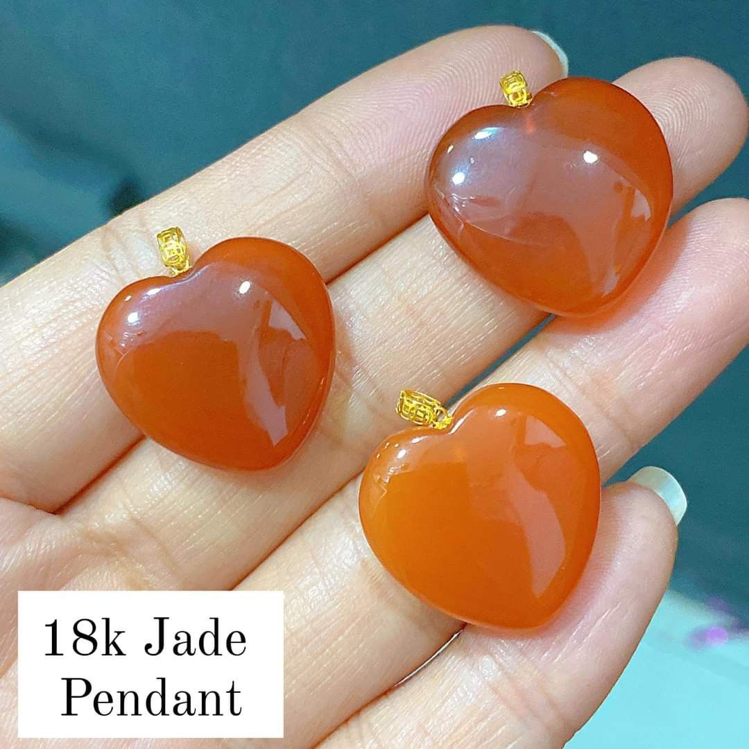 18k Jade Pendant on Carousell