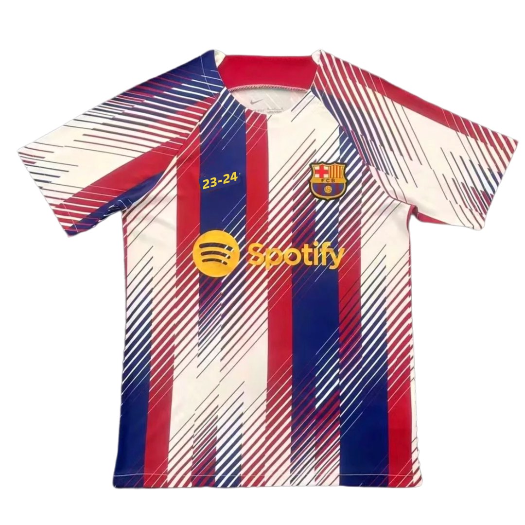 23-24 Barcelona Jersey Fan version Football Jersey, Men's Fashion, Tops