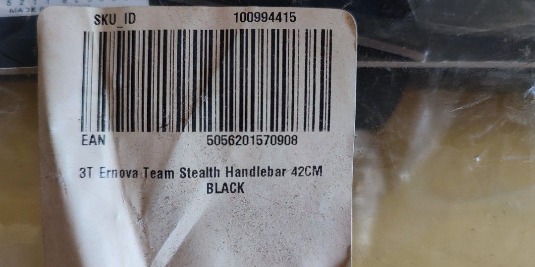 3T Ernova Team Stealth carbon handlebar