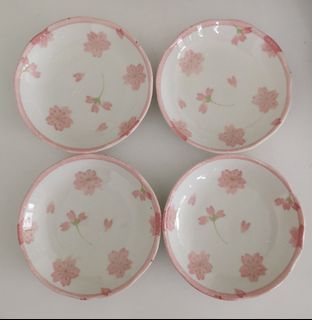 4 pcs. Sakura Condiments dishes