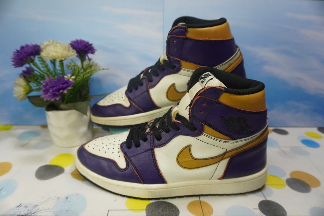 Air jordan 1 defiant lakers clearance
