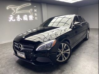 93.8萬 正2015年出廠 W205型 M-Benz C-Class C300 Sedan 2.0 尊爵黑 汽油 元禾阿佑