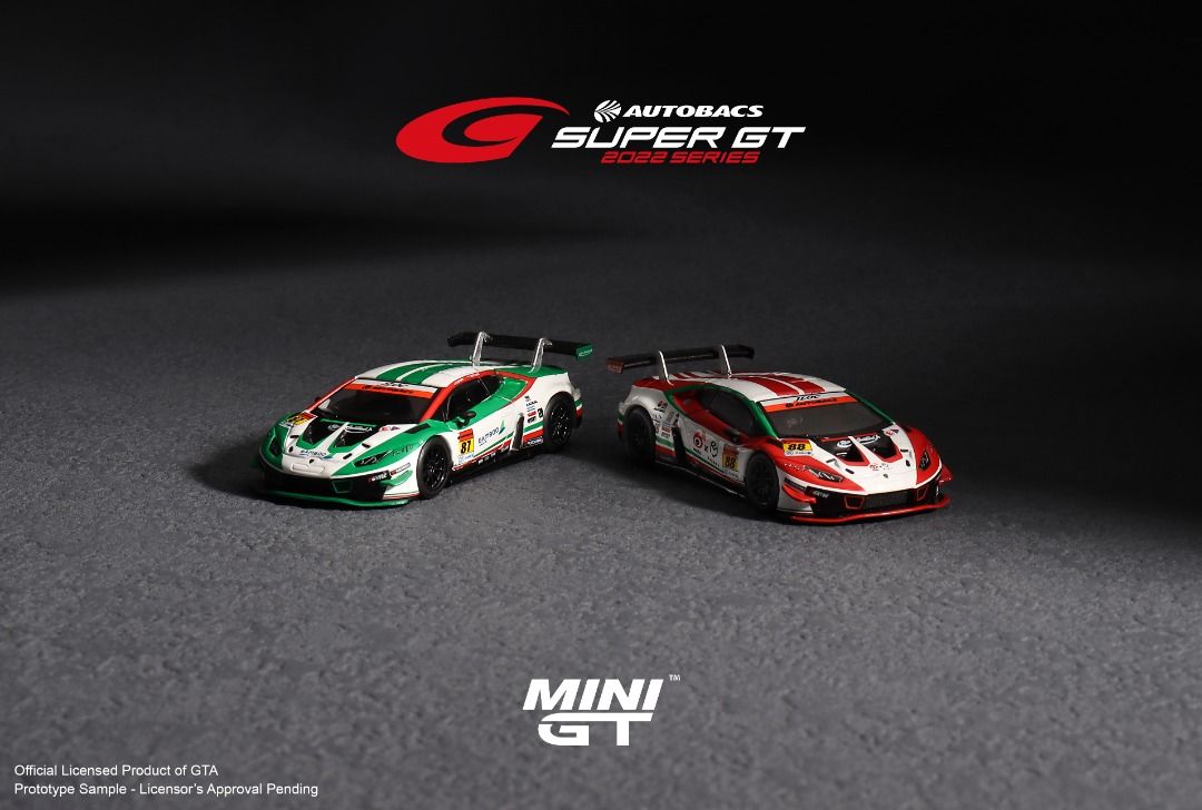 Mini GT 日本限定1/64 Super GT Series Lamborghini Huracan GT3