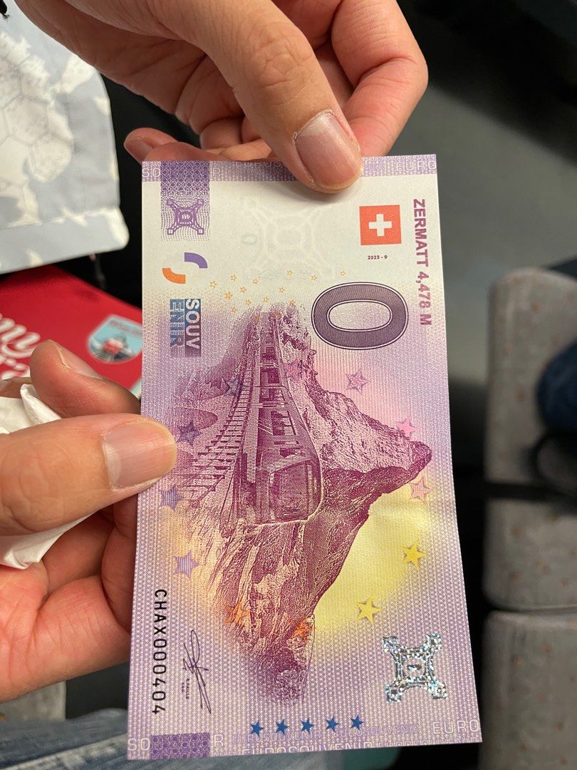 瑞士策馬特紀念錢幣一張, 興趣及遊戲, 收藏品及紀念品, 錢幣- Carousell