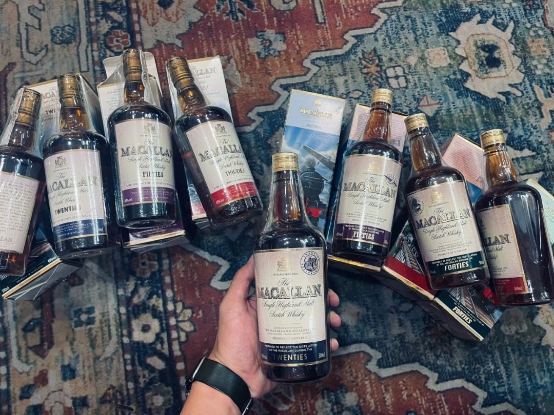 收購麥卡倫旅行系列The Macallan Travel Decades 系列套装, 嘢食& 嘢飲