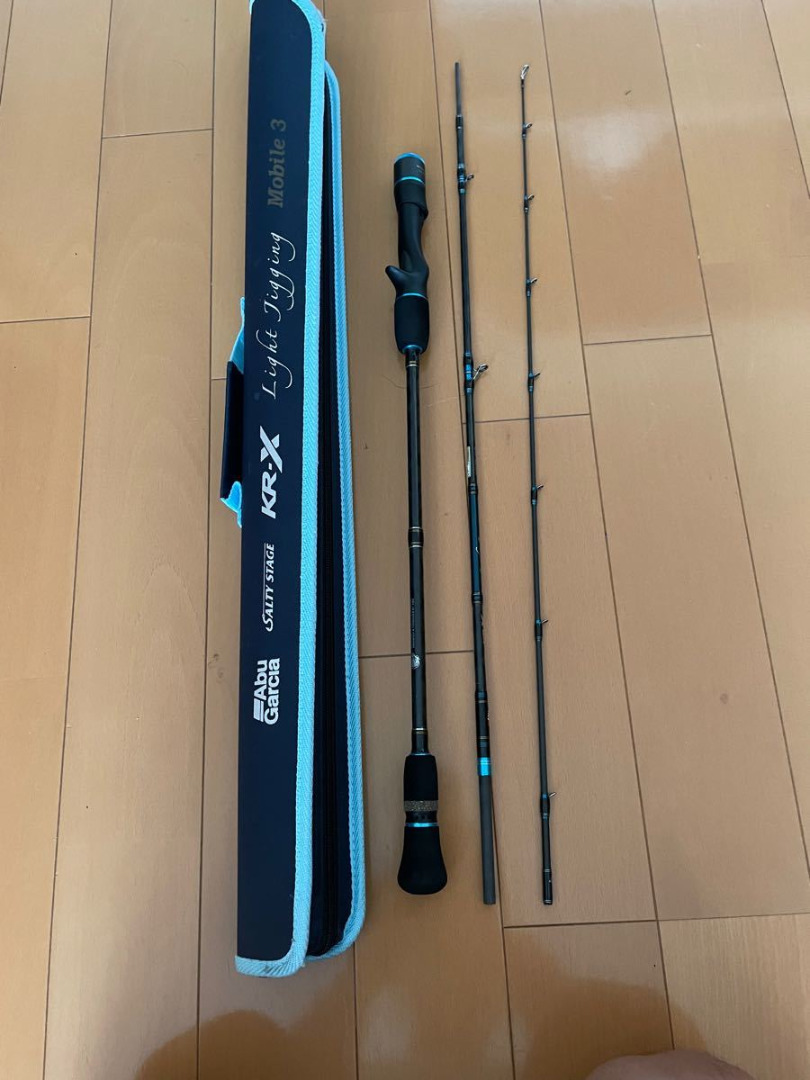 2支) Abu Garcia Salty Stage KR-X SXLC-603-120KR 3節上手light