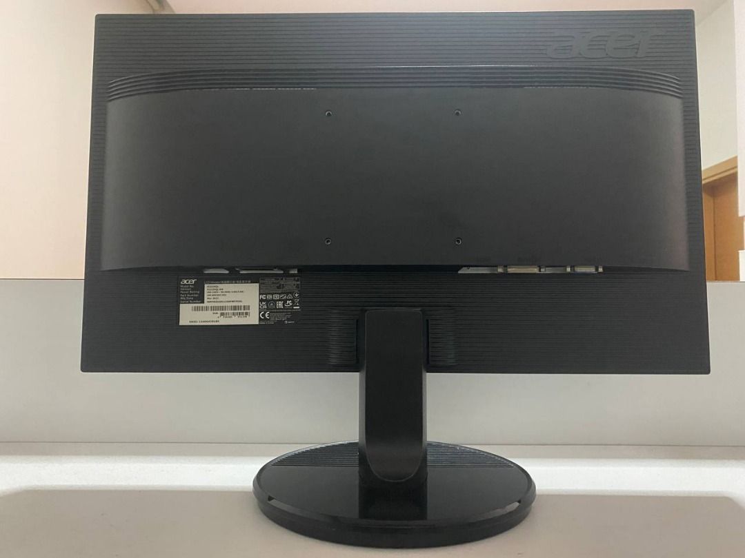 Acer K222HQL Monitor, Computers & Tech, Parts & Accessories, Monitor ...