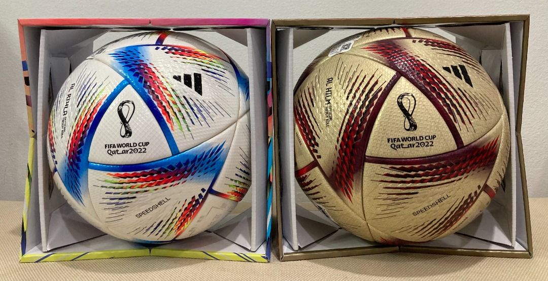 adidas Al Rihla and Al Hilm Pro Football World Cup 2022 match ball 