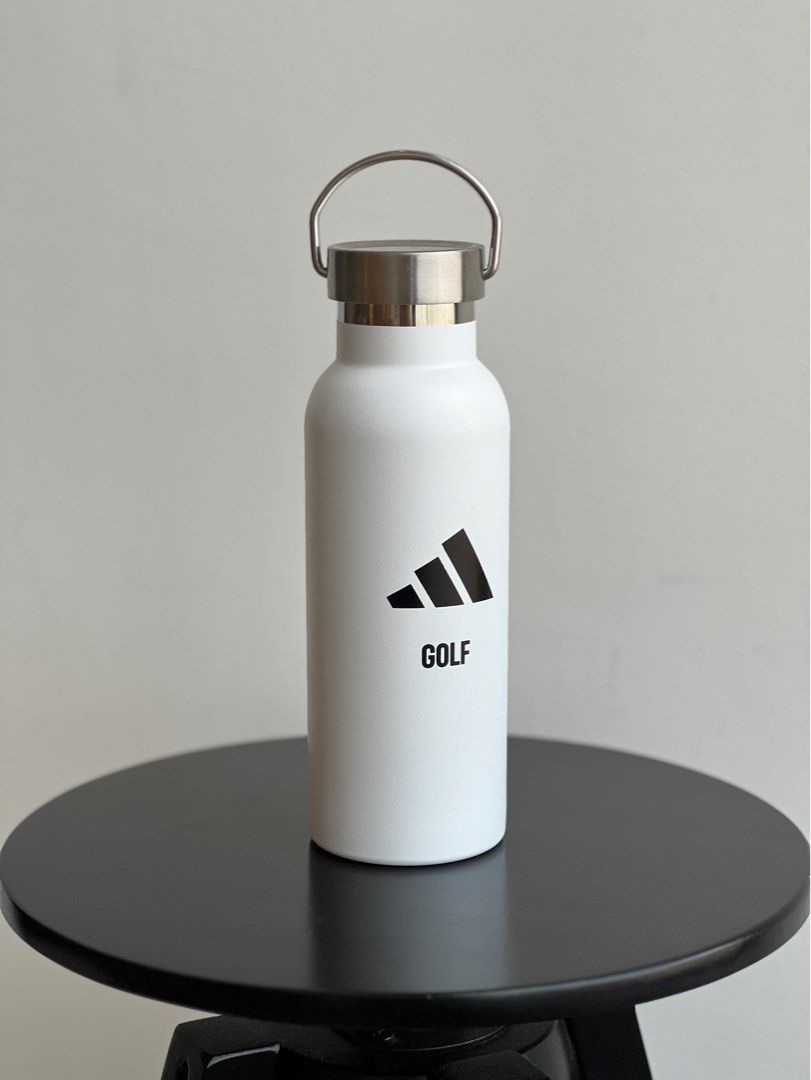 adidas White 0.5L Water Bottle