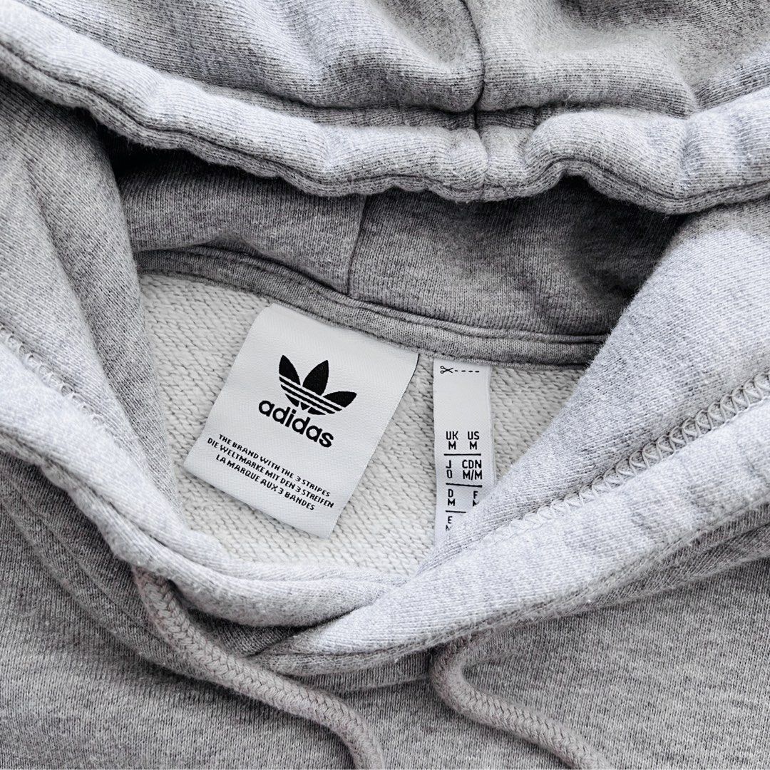 Adidas originals oversized trefoil hoodie outlet