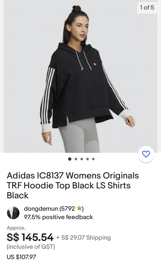 Adidas TRF Hoody Women s Fashion Activewear on Carousell