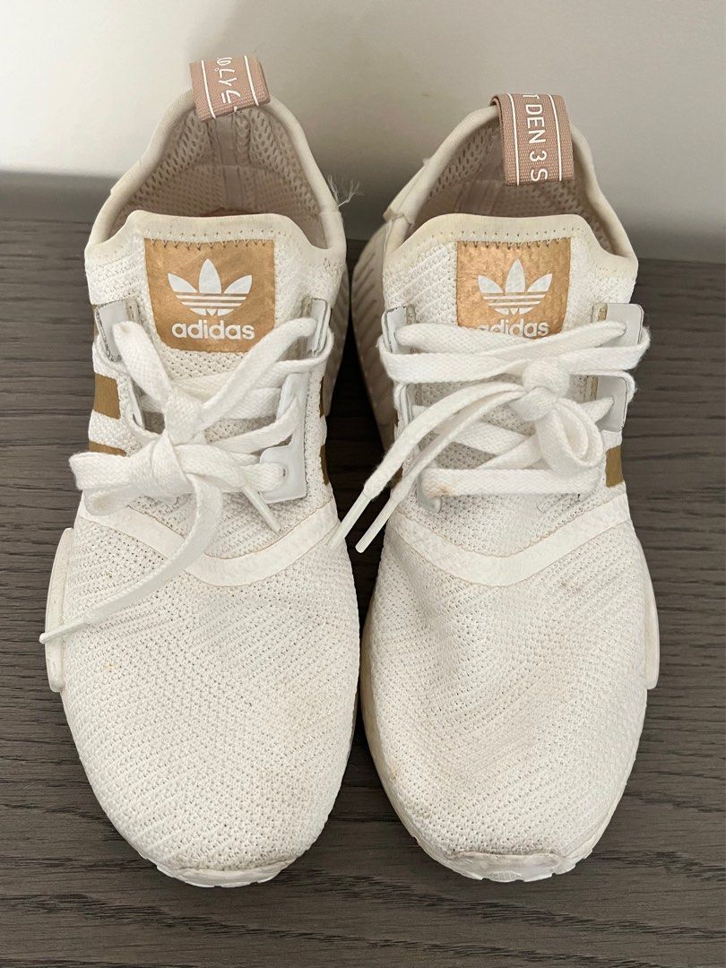 Adidas white discount rubber shoes