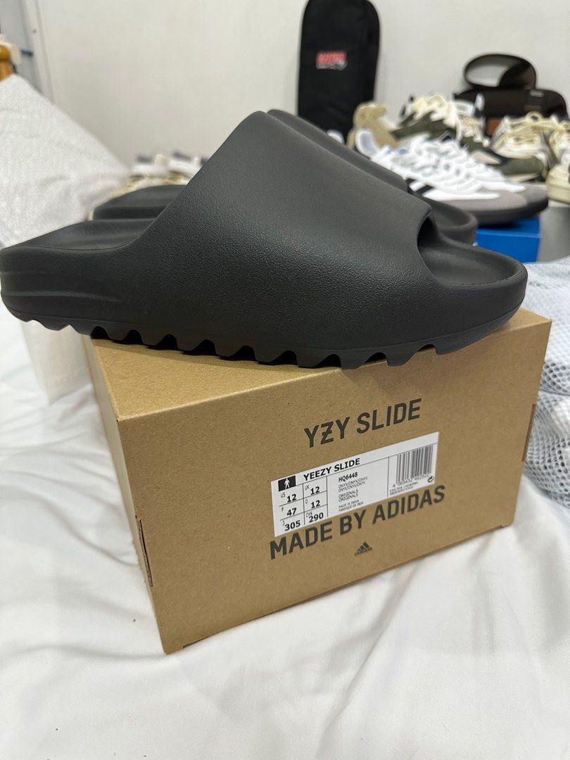 ADIDAS YEEZY SLIDE ONYX US 12