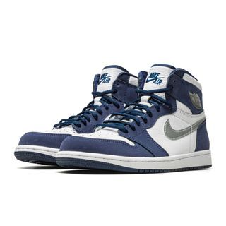Air Jordan 1 Retro High Co JP " Midnight Navy" (With Suitcase)
