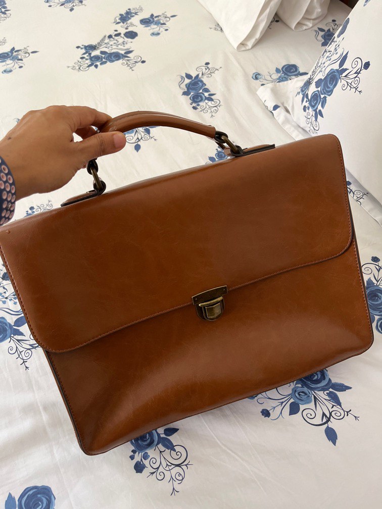 Aldo Briefcase, Men's Fashion, Bags, Briefcases on Carousell