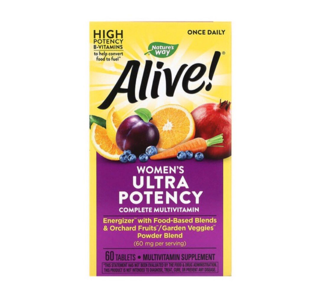 Last one ! Alive! Women's Ultra Potency Complete Vitamin 60