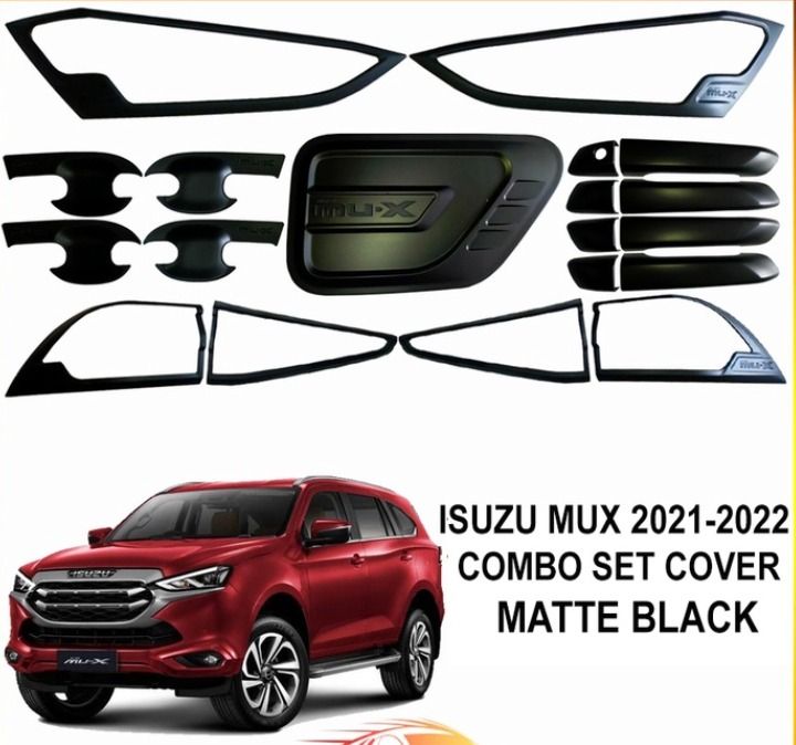 All New Isuzu MUX 2021 to 2023 W/out Smart key Garnish Combo set cover