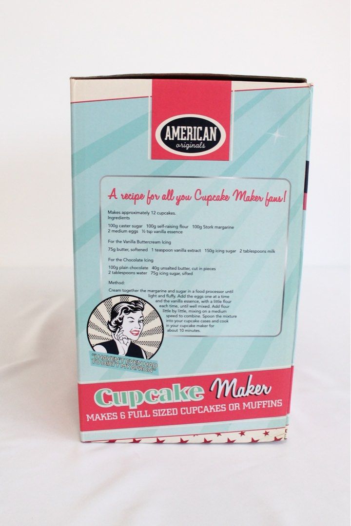 American Originals Cupcake Maker (Full Set), Furniture & Home Living