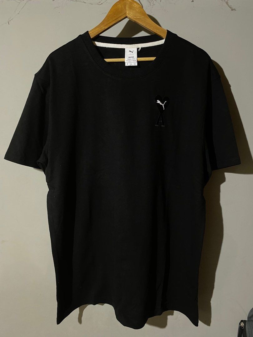 AMI x PUMA Collab Black Shirt on Carousell