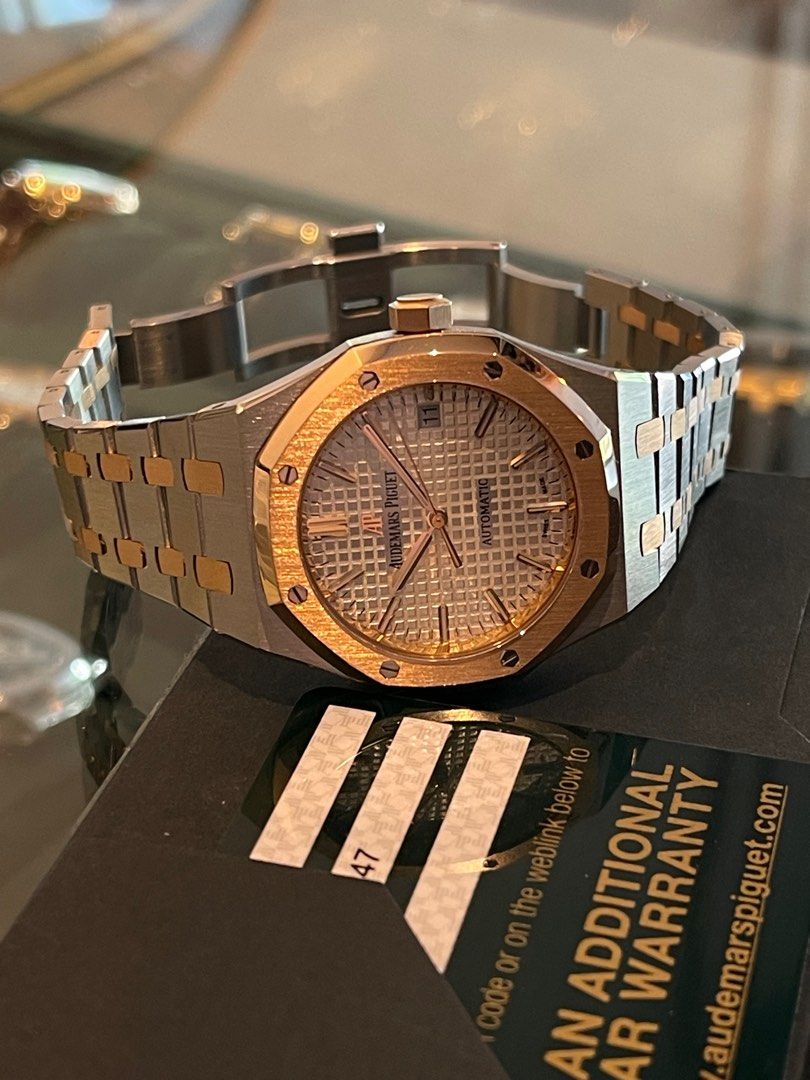 ap royal oak rose gold 37mm