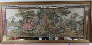 Authentic Italian Tapestry With Frame