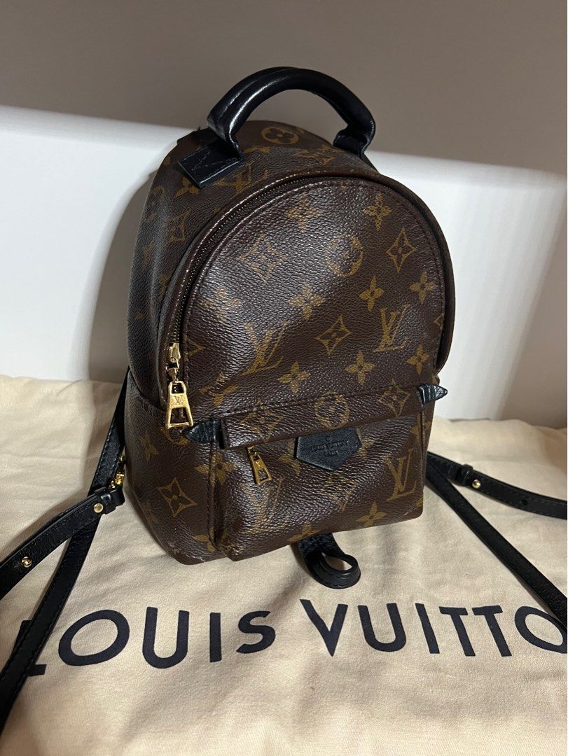 MID YEAR SALE] Louis Vuitton Mini Palm Spring backpack in classic monogram  canvas, Luxury, Bags & Wallets on Carousell